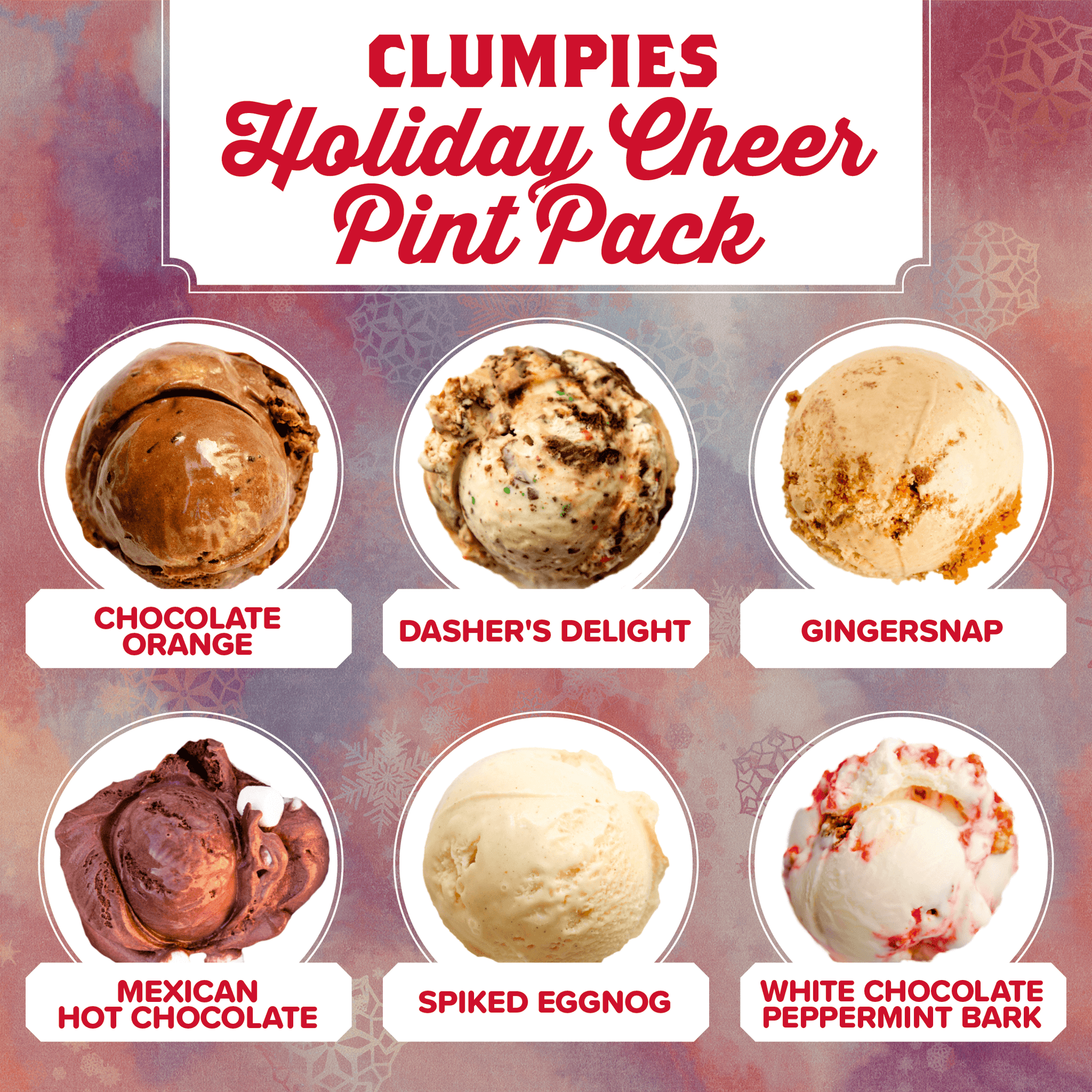 Clumpies Holiday Cheer 2025 Pint Pack