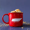 Red Campfire Mug
