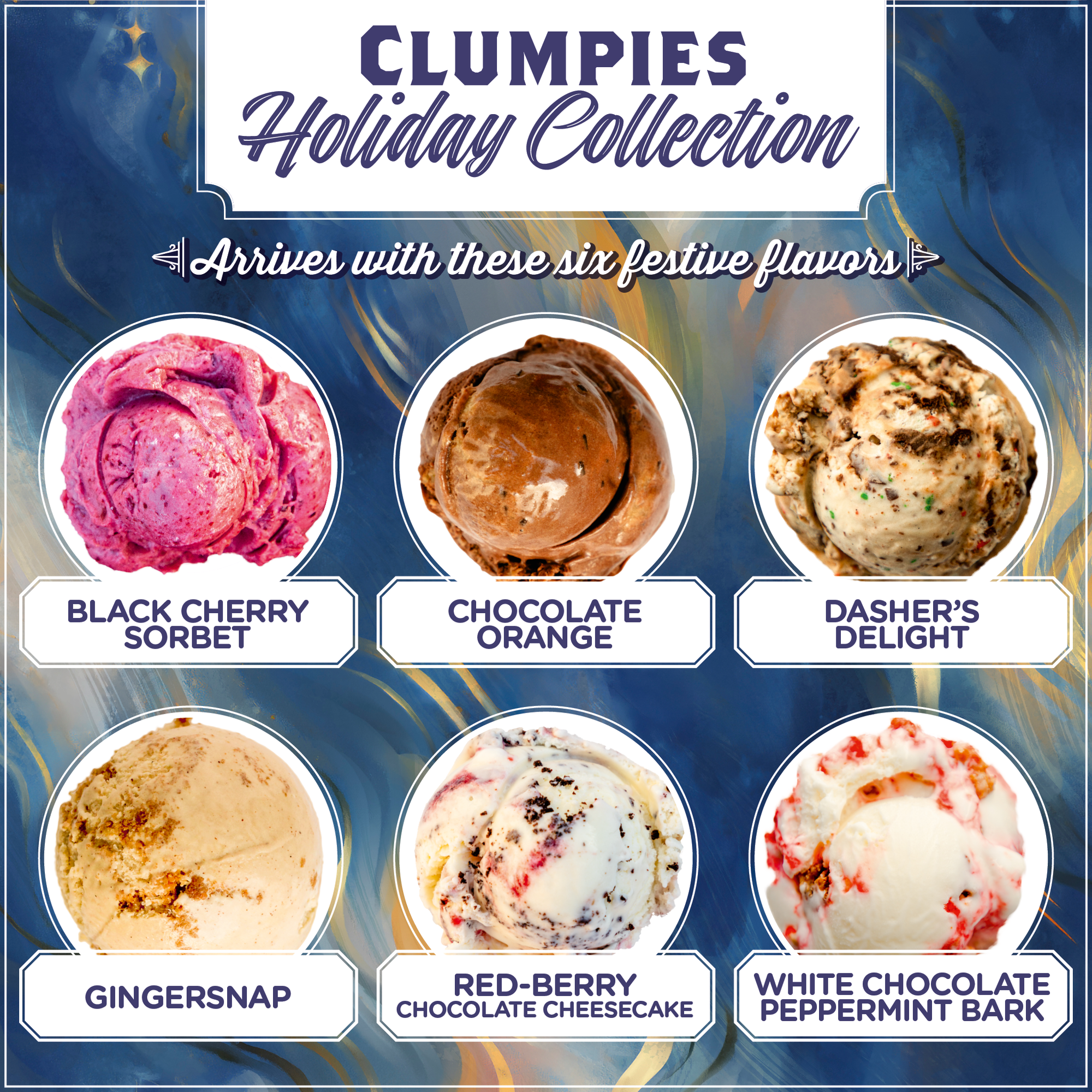 Clumpies Holiday Collection 2024 Pint Pack