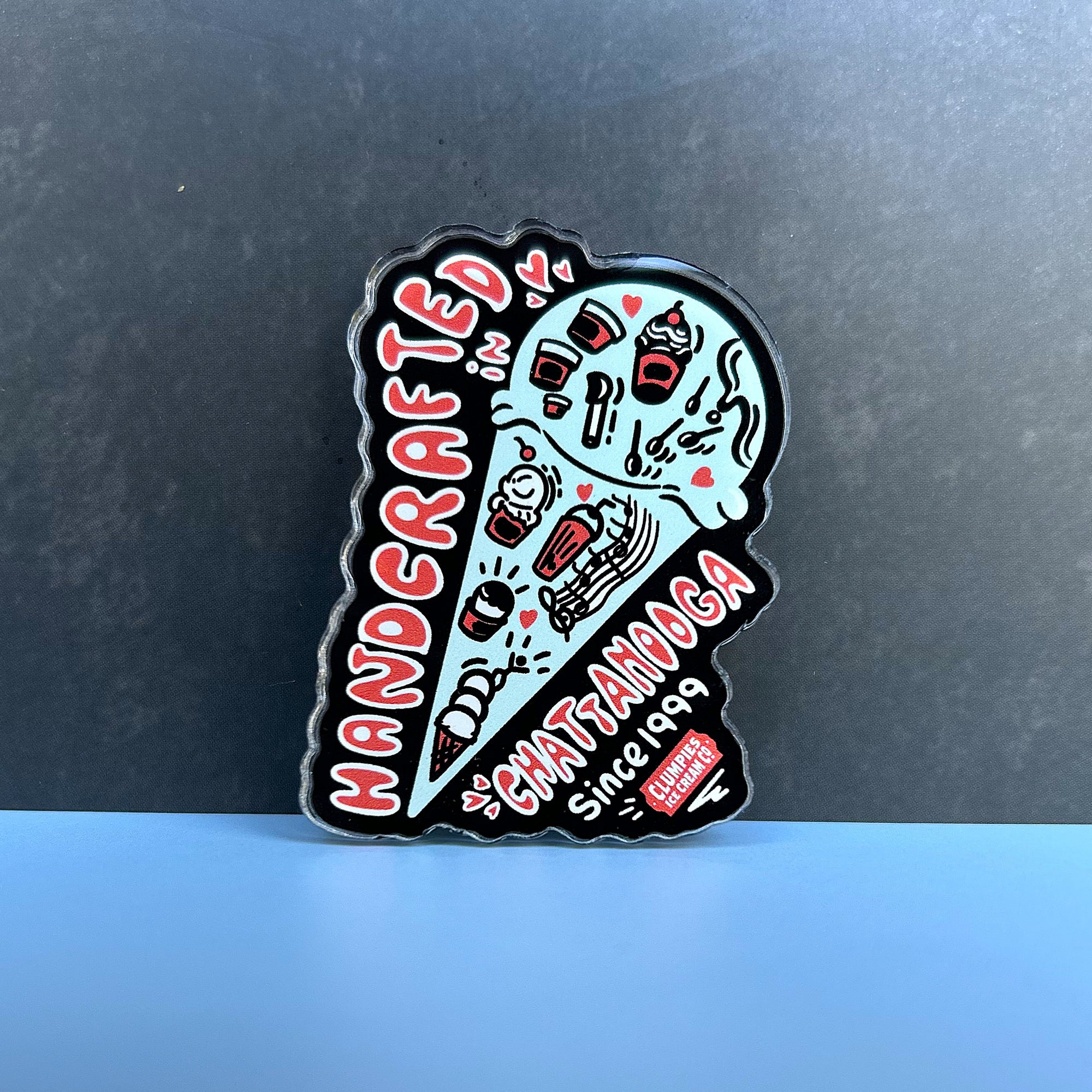 Clumpies Ice Cream Magnet