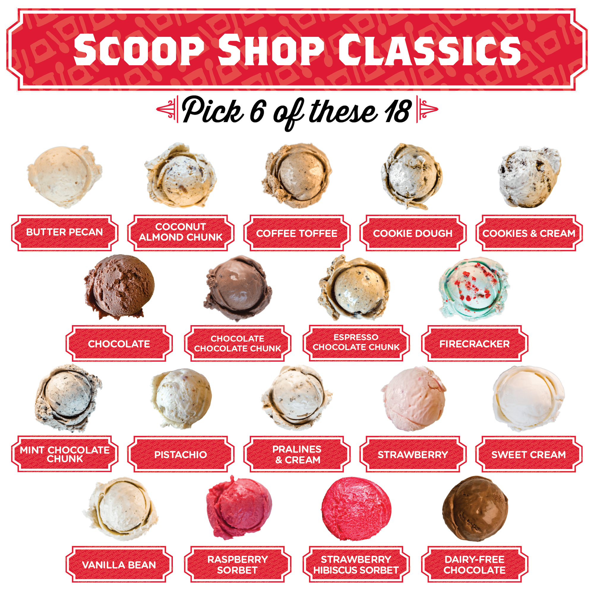 Scoop Shop Classics Pint Pack